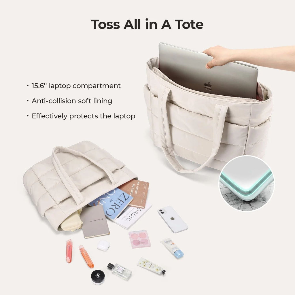 The Cloud Nine Puffy Tote Bag
