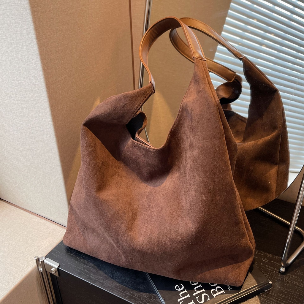 The Desert Mirage Suede Tote