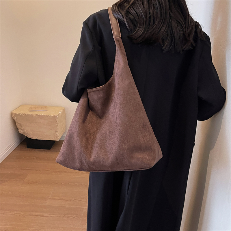 The Desert Mirage Suede Tote