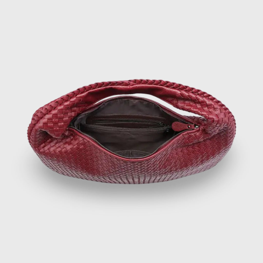 The Sienna Woven Hobo Bag