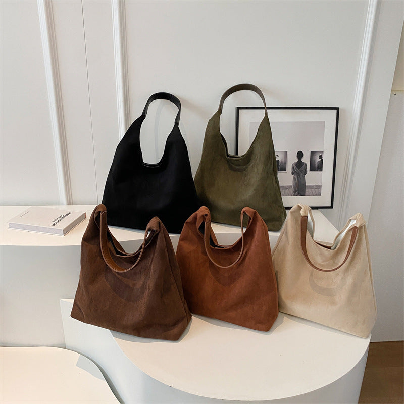 The Desert Mirage Suede Tote