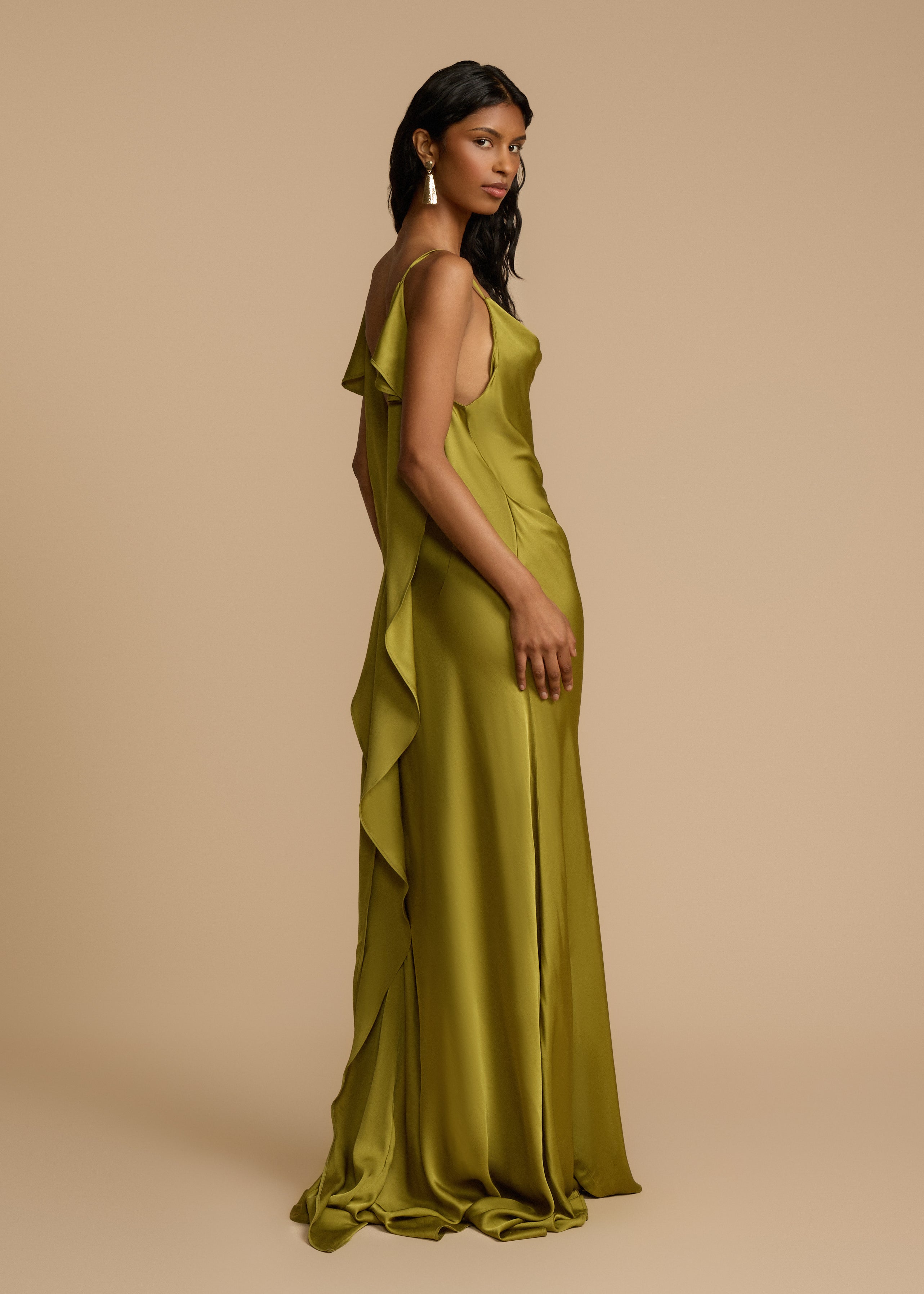 ODESSA DRESS PISTACHIO