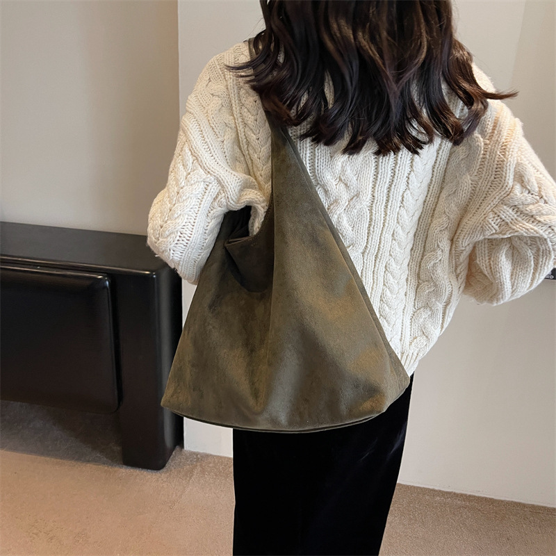 The Desert Mirage Suede Tote