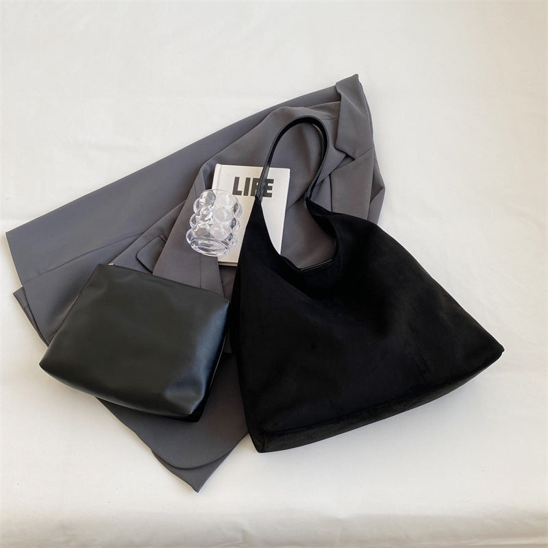 The Desert Mirage Suede Tote