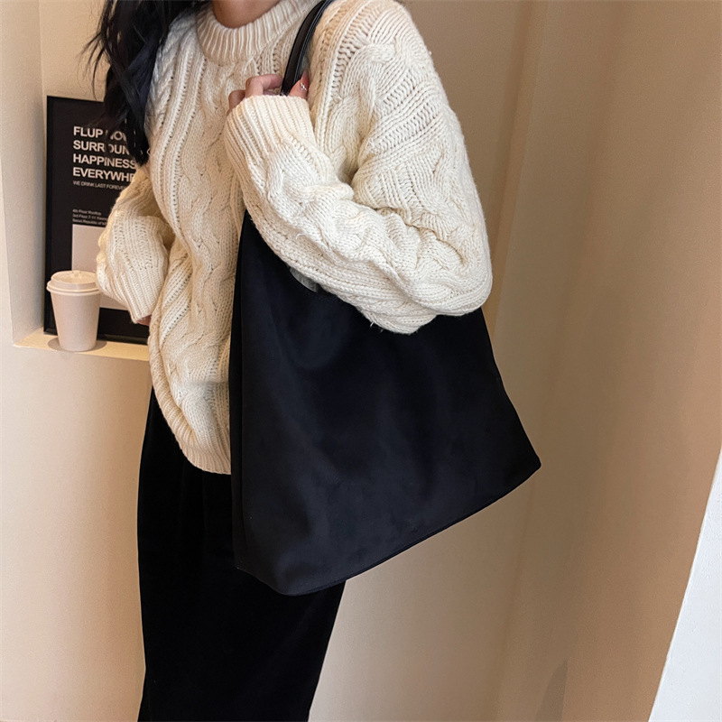The Desert Mirage Suede Tote