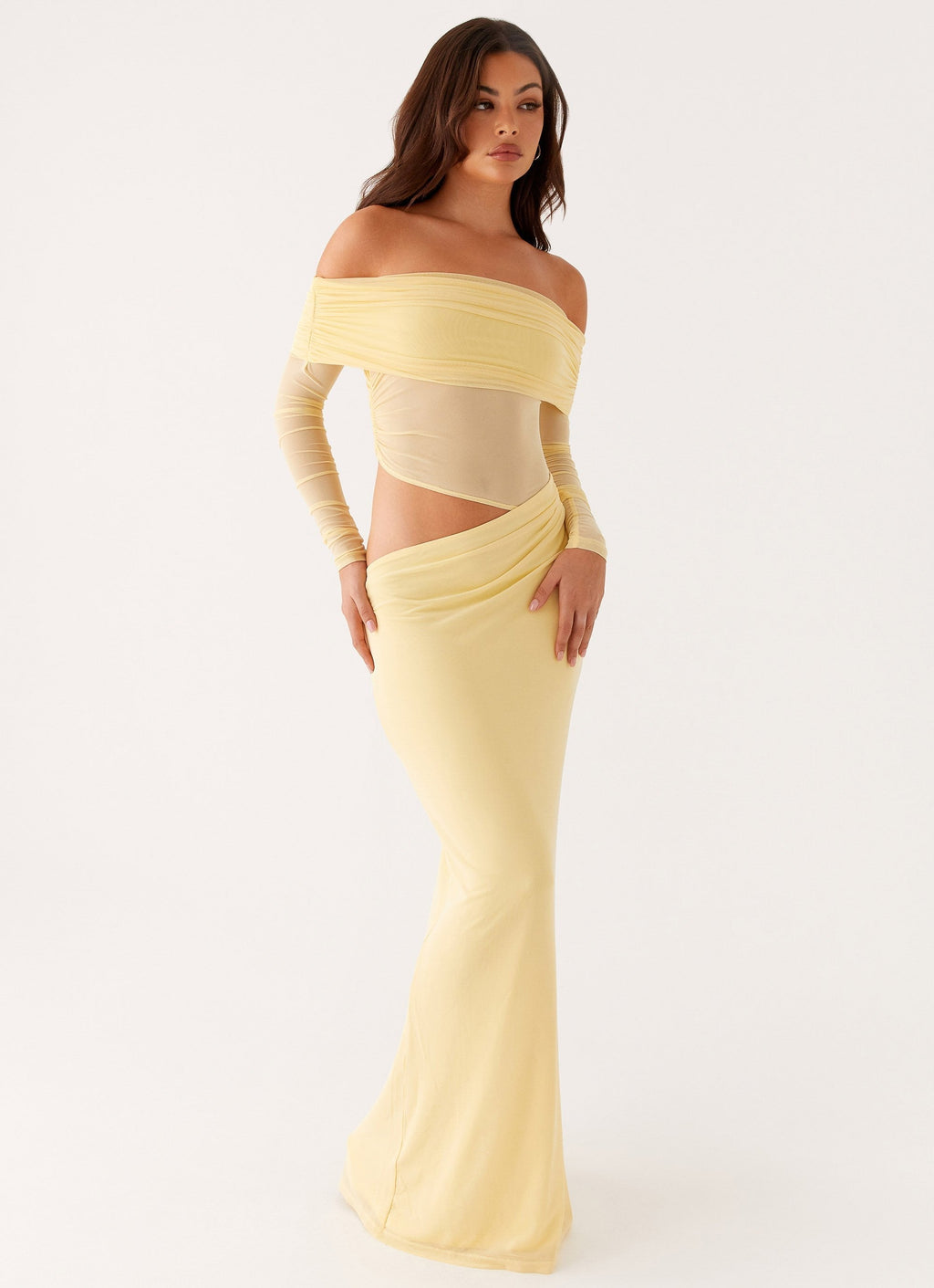 Elena Off-Shoulder Maxi Dress