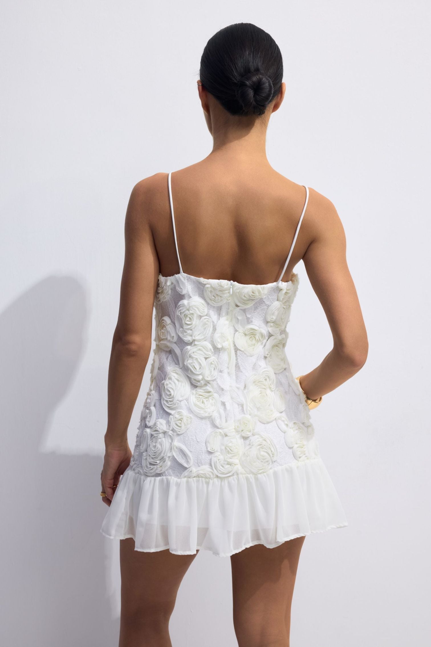 Beverly Floral Chiffon Mini Dress