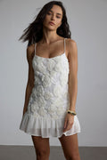 Beverly Floral Chiffon Mini Dress