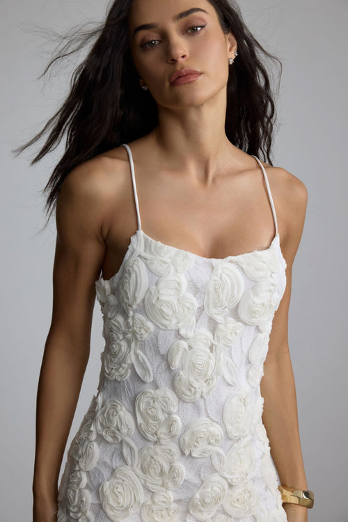Beverly Floral Chiffon Mini Dress
