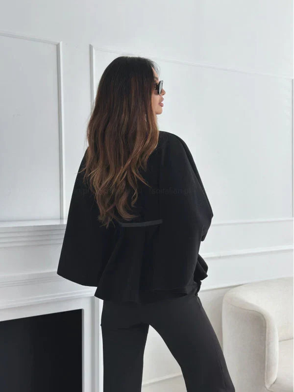 Maria Cape Belt Coat