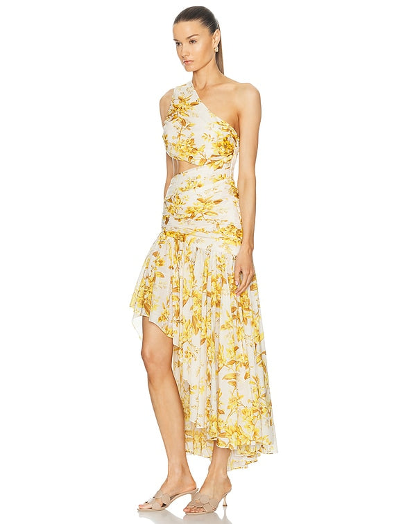 Golden Maxi Dress