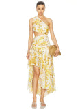 Golden Maxi Dress