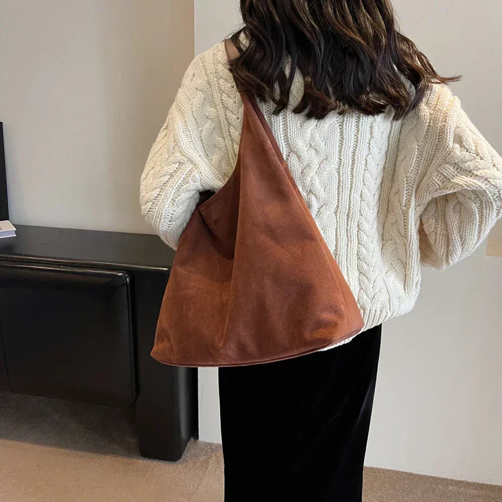 The Desert Mirage Suede Tote
