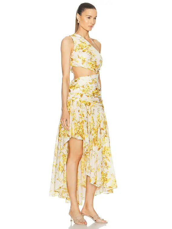 Golden Maxi Dress